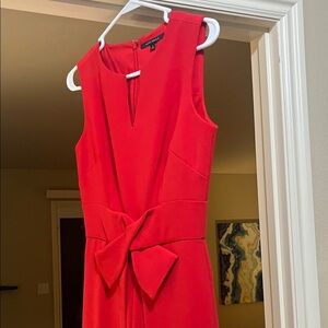 Alex Marie Vibrant Red Midi Dress